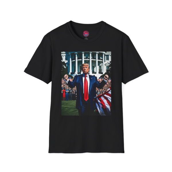 Political Statement Unisex Softstyle T-Shirt - Bold Design Featuring Iconic Moment