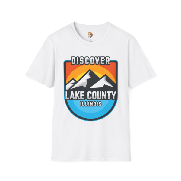 Discover Lake County Unisex Softstyle T-Shirt - Adventure Awaits