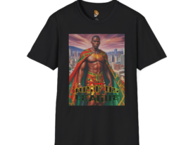 Just Us League – Unity Design – Black Graphic Tee