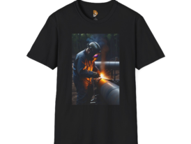 Welding Art – Black Graphic Tee