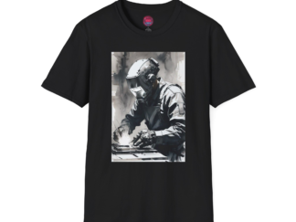 Welding Art Unisex Softstyle T-Shirt - Perfect for Makers & Craft Lovers