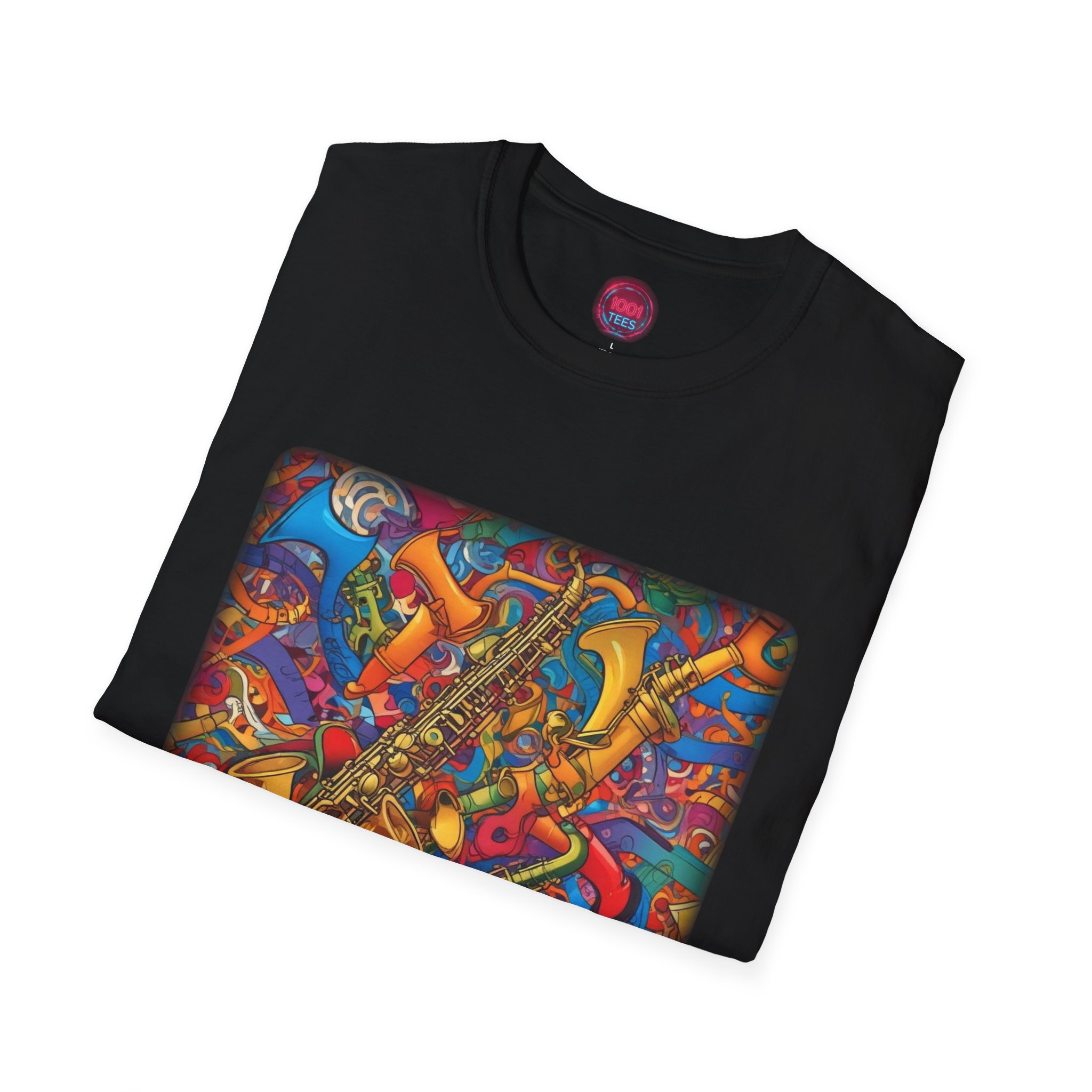 Vibrant Jazz Music T-Shirt for Music Lovers - Image 4