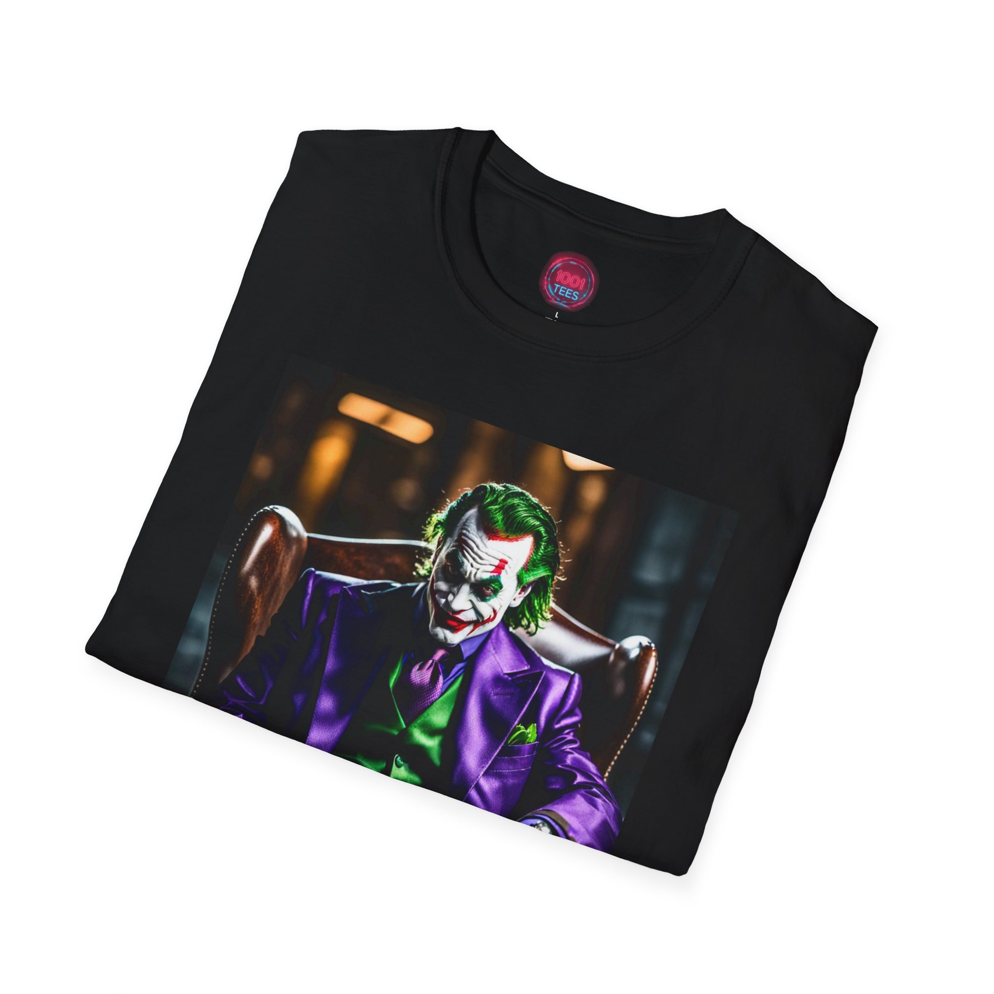 Joker Graphic Unisex Softstyle T-Shirt - Perfect for Fans and Collectors - Image 4