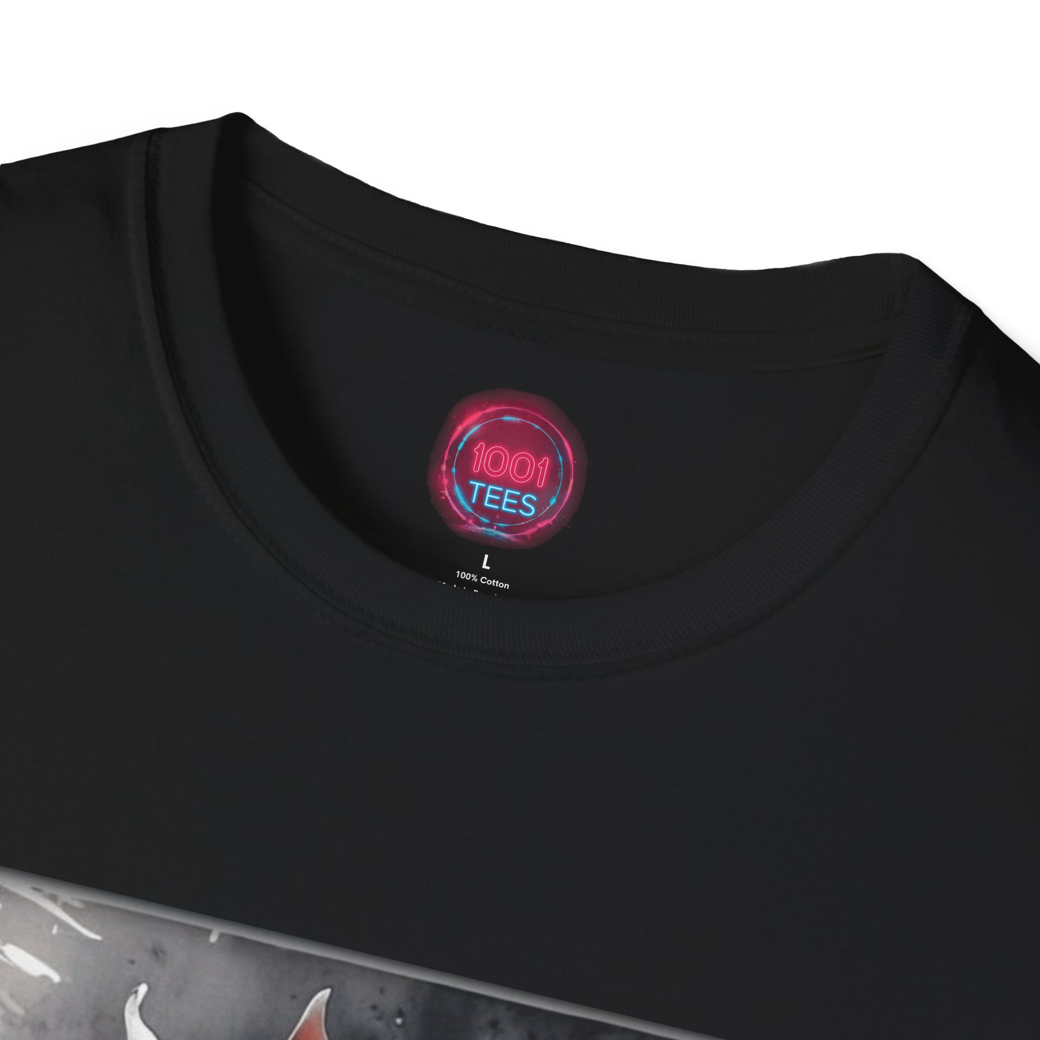 Warrior Dog Unisex Softstyle T-Shirt - Perfect for Pet Lovers and Adventure Seekers - Image 3