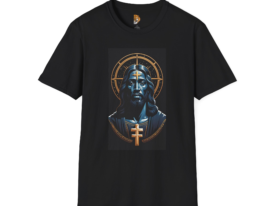Inspirational Jesus Graphic – Black Graphic Tee