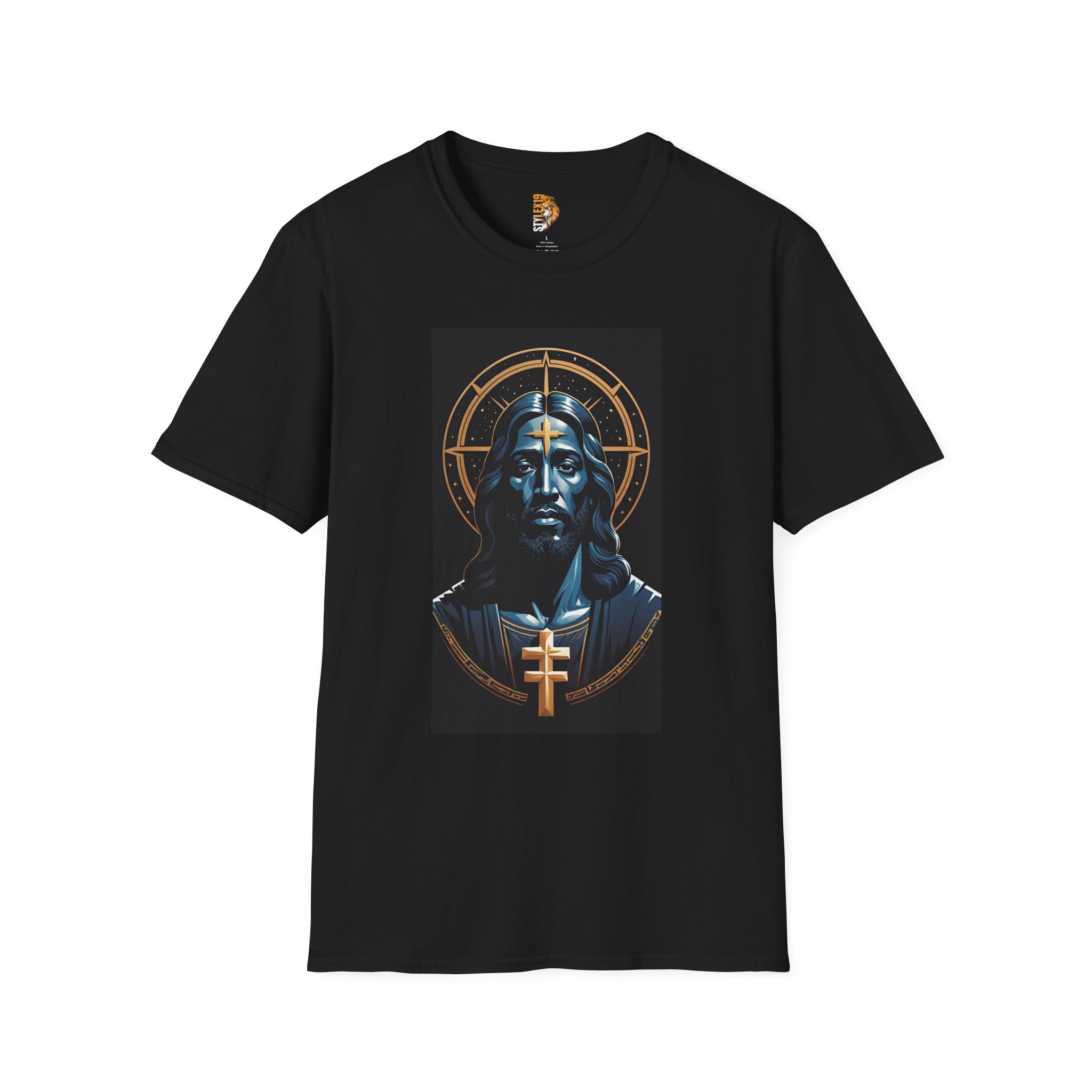 Inspirational Jesus Graphic Unisex Softstyle T-Shirt