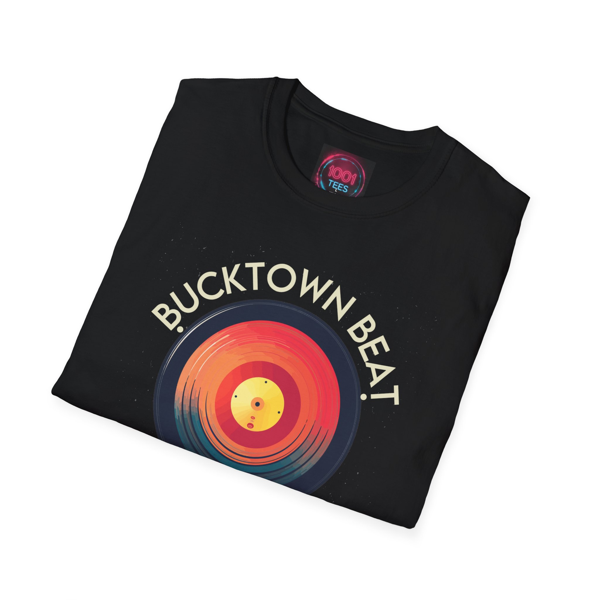 Retro 80s Vinyl T-Shirt — Bucktown Beat Live Music Chicago - Image 5