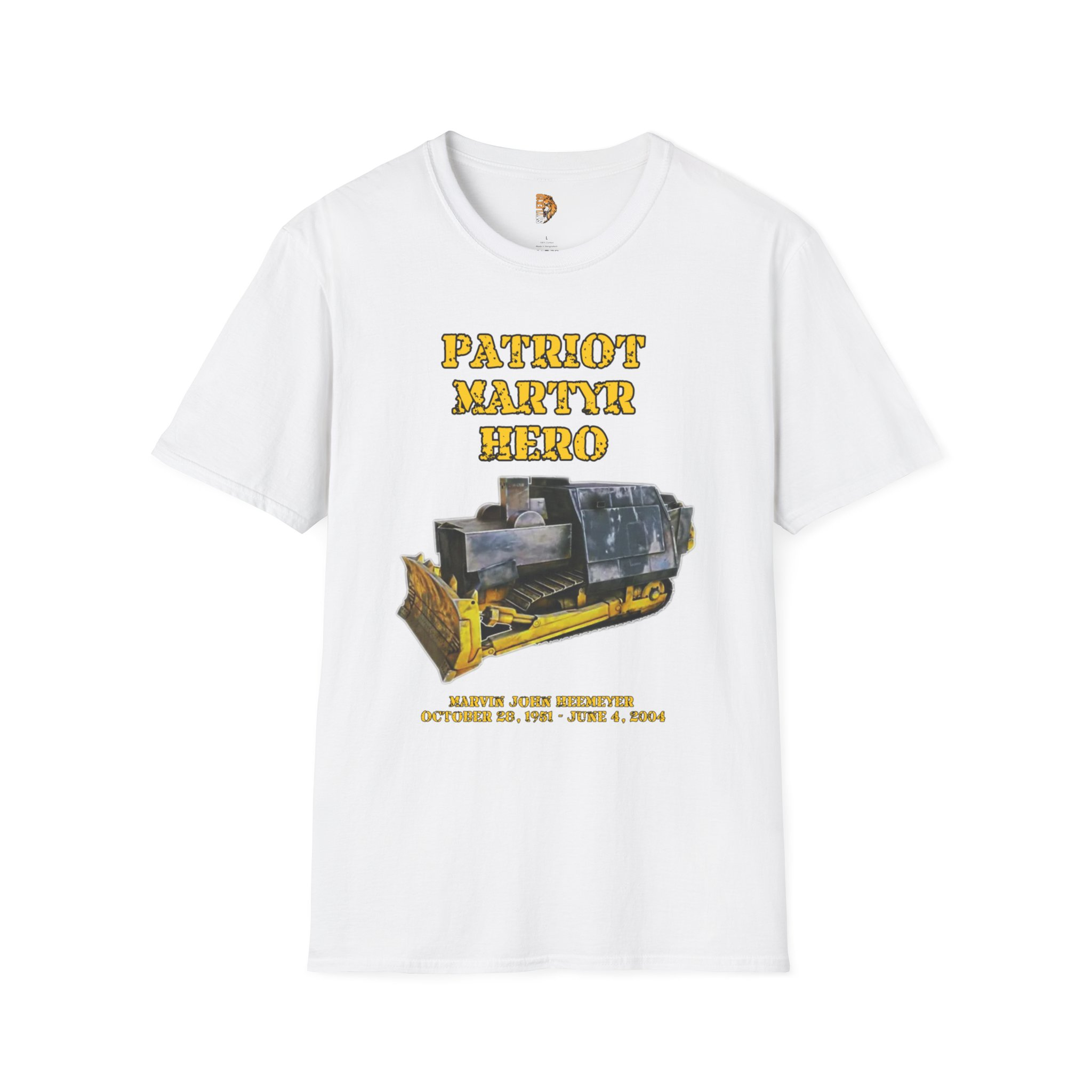 Marvin J Heemeyer - Patriot, Martyr, Hero Tribute Tee
