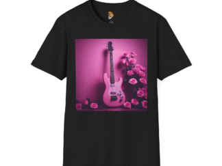 Rock n' Roses Unisex Softstyle T-Shirt - Perfect for Music Lovers & Gift Giving