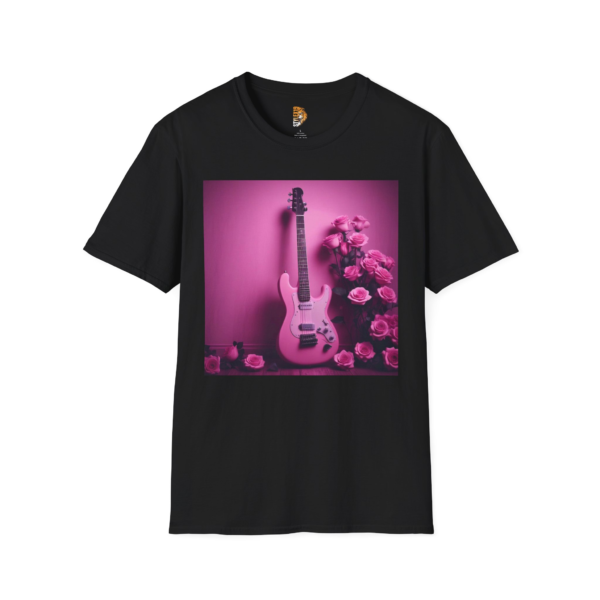 Rock n' Roses Unisex Softstyle T-Shirt - Perfect for Music Lovers & Gift Giving