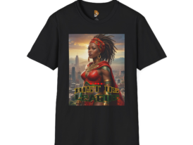 Empowerment Graphic Celebrate Your Strength! – Black Graphic Tee