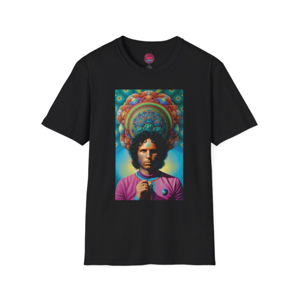 Psychedelic Morrison Art T-Shirt for Music Lovers