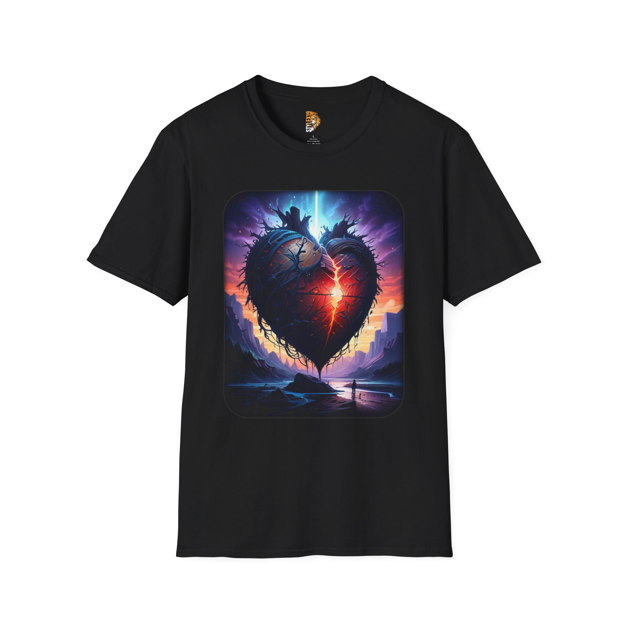 Heartfelt Vibes Unisex Softstyle T-Shirt - Perfect for Love Celebrations