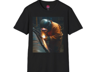 Welding Inspiration Unisex Softstyle T-Shirt - Perfect Gift for Metalworkers