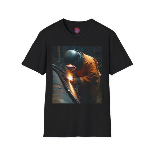 Welding Inspiration Unisex Softstyle T-Shirt - Perfect Gift for Metalworkers
