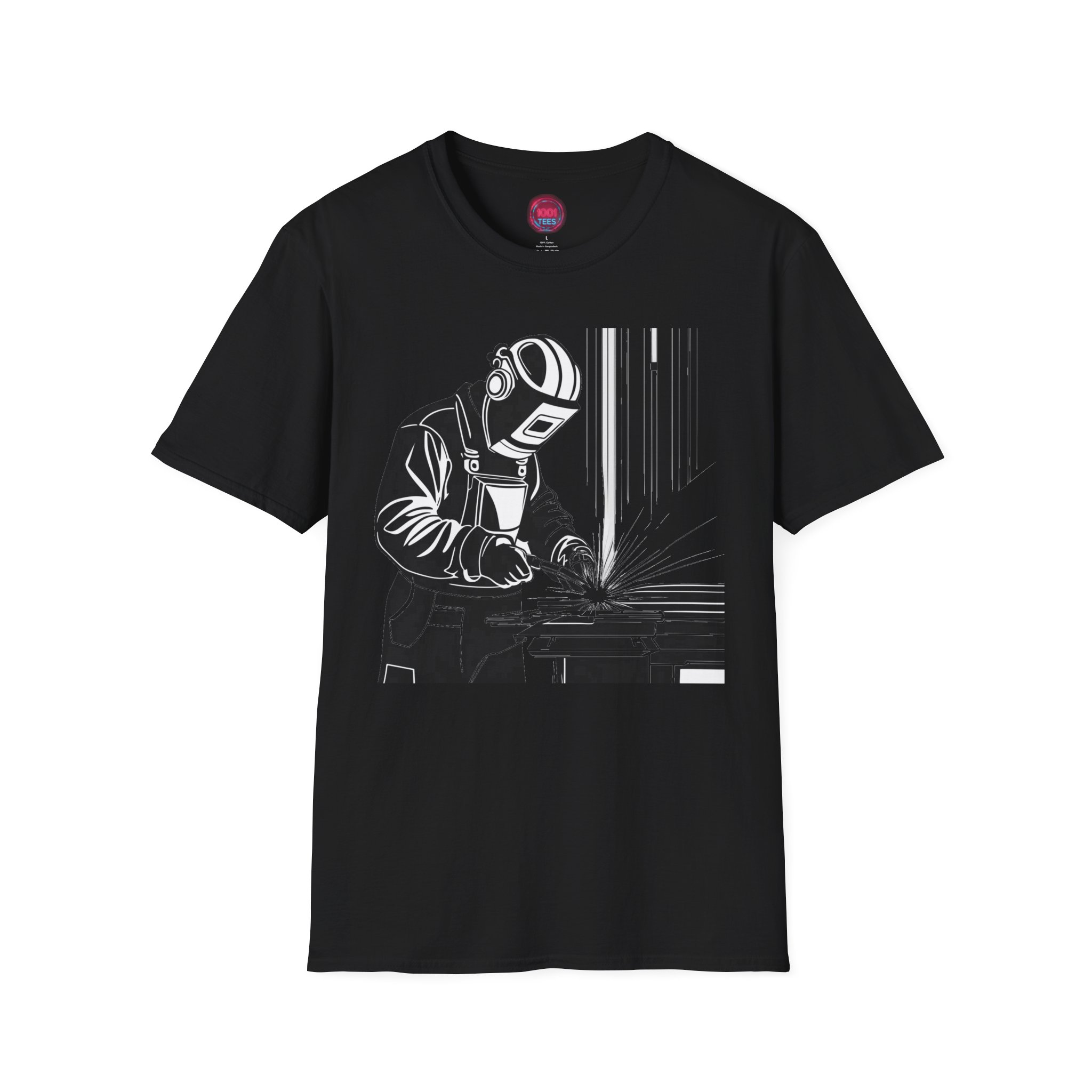 Welding Artist Unisex Softstyle T-Shirt – Perfect Gift for Metalworkers