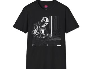 Welding Artist Unisex Softstyle T-Shirt – Perfect Gift for Metalworkers