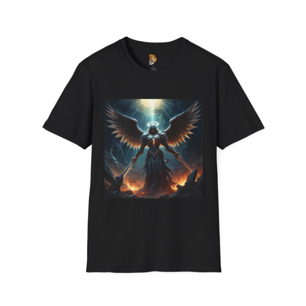 Epic Angel Graphic Unisex T-Shirt - Softstyle Art Tee for Fans