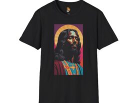 Inspirational Jesus Graphic Faith & Spirituality – Black Graphic Tee