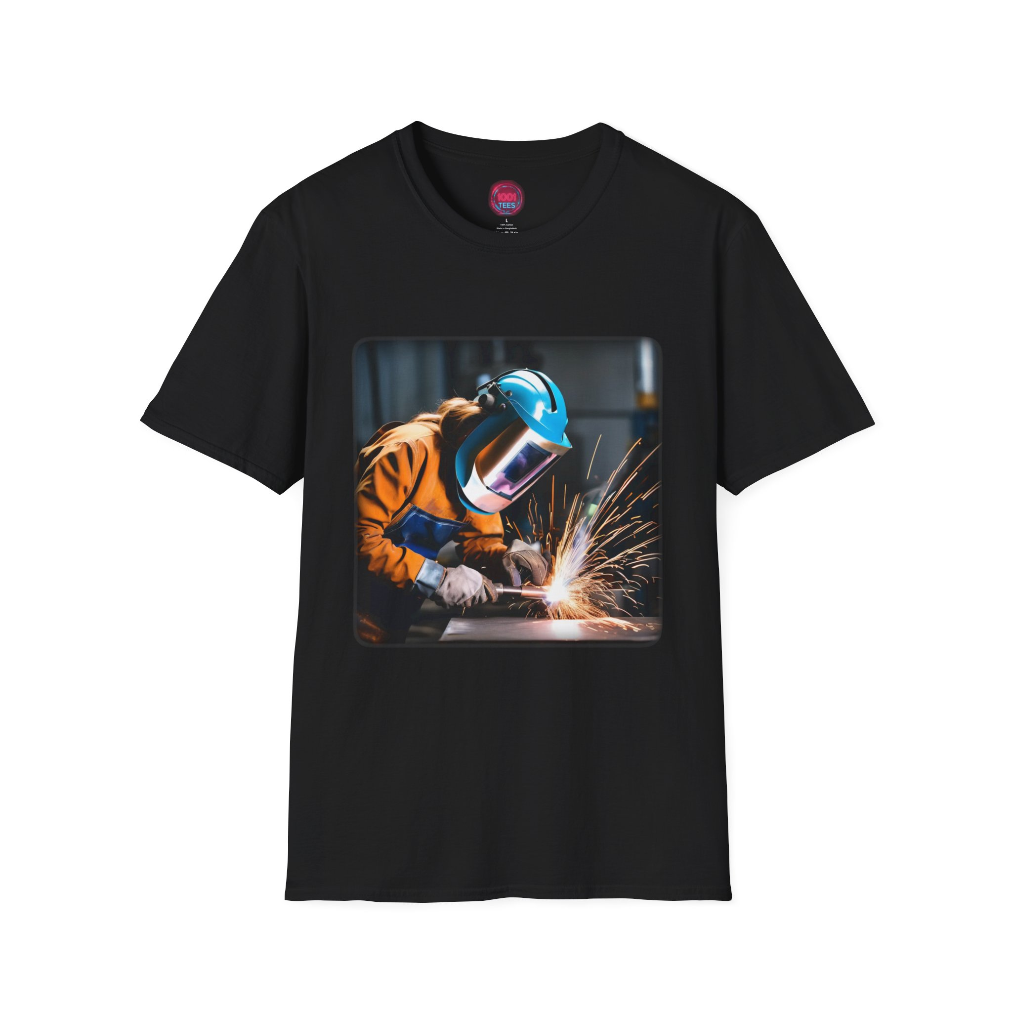 Welding Passion Unisex Softstyle T-Shirt - Perfect for Welders & Makers