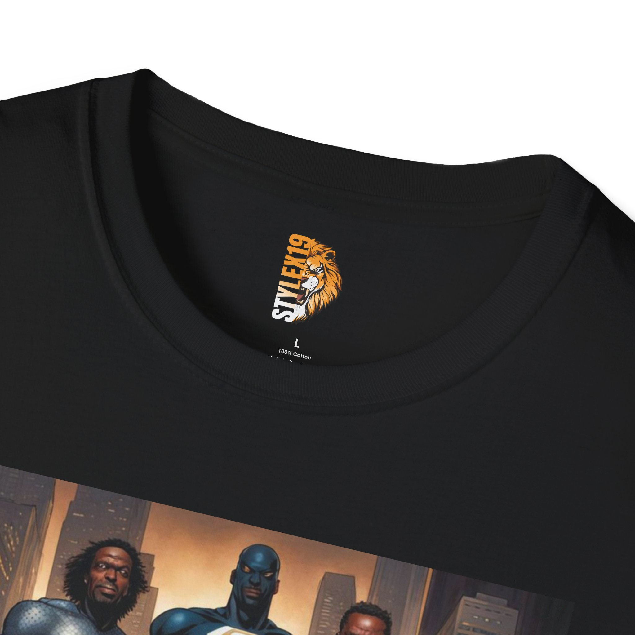 Superhero Squad Unisex Softstyle T-Shirt - Comfortable Graphic Tee for Comic Fans - Image 3