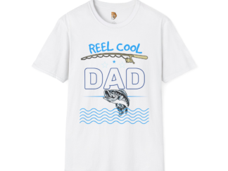 Reel Cool Dad Fishing T-Shirt | Perfect for Father's Day and Fishing Enthusiasts
