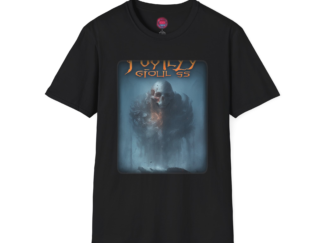 Mysterious Horror Graphic T-Shirt - Ghoul Design