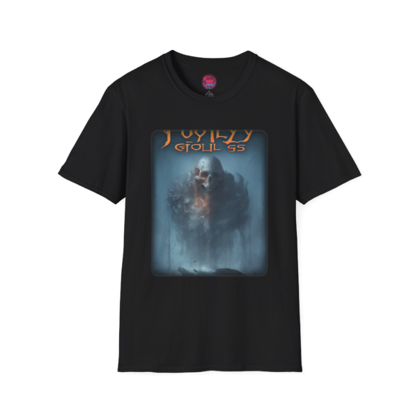 Mysterious Horror Graphic T-Shirt - Ghoul Design