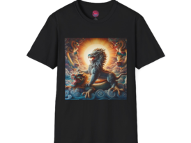 Mythical Guardian – Black Graphic Tee
