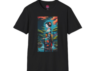Stylish Japanese-Influenced Unisex Softstyle T-Shirt