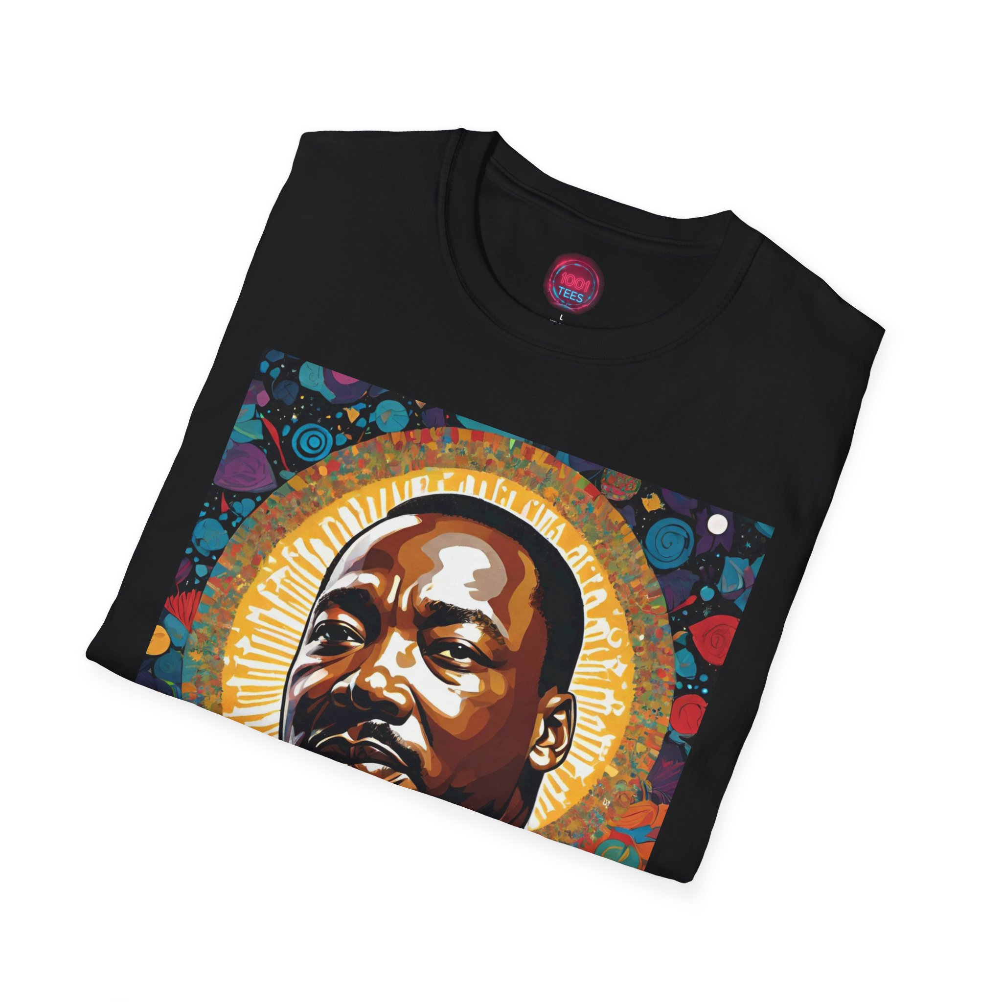 Inspirational Martin Luther King Jr. Unisex Softstyle T-Shirt - Image 4