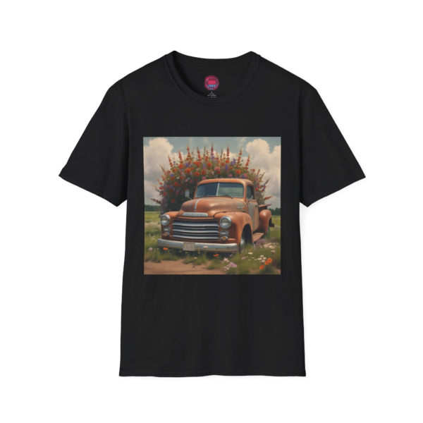 Vintage Truck Unisex Softstyle T-Shirt - Retro Automotive Tee