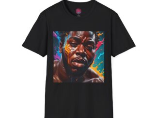 Vibrant Artistic Unisex Softstyle T-Shirt - Colorful Graphic Tee