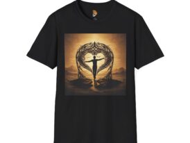 Mystical Tree of Life Spiritual Art Tee – Black Graphic Tee