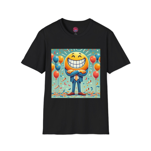 Celebration Vibe Unisex Softstyle T-Shirt with Festive Emoji