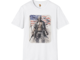 Patriotic Graphic – Black Graphic Tee