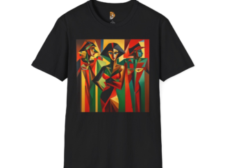 Vibrant Art African-Inspired Unisex Softstyle T-Shirt