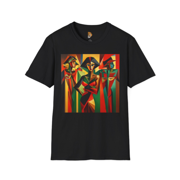 Vibrant Art African-Inspired Unisex Softstyle T-Shirt