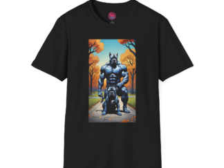 Muscle Dog Graphic Unisex T-Shirt - Perfect for Pet Lovers