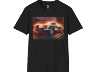 Retro Race Car Unisex Softstyle T-Shirt - Perfect for Car Enthusiasts