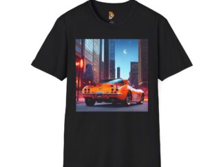 Retro Car Unisex Softstyle T-Shirt – Ideal for Car Enthusiasts & Casual Wear