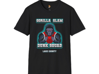 Gorilla Slam Dunk Squad Basketball T-Shirt