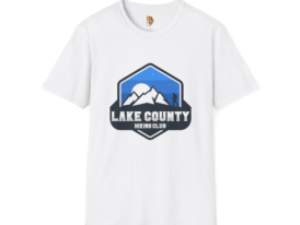 Lake County Hiking Club – Black Graphic Tee