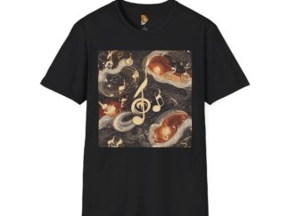 Cosmic Music Unisex Softstyle T-Shirt