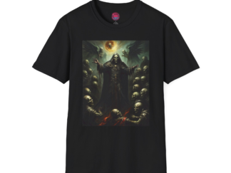 Mystical Grim Reaper T-Shirt for Horror Fans