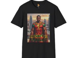 Justice Us League Hero Unisex Softstyle T-Shirt – Comic Book Inspired Graphic Tee