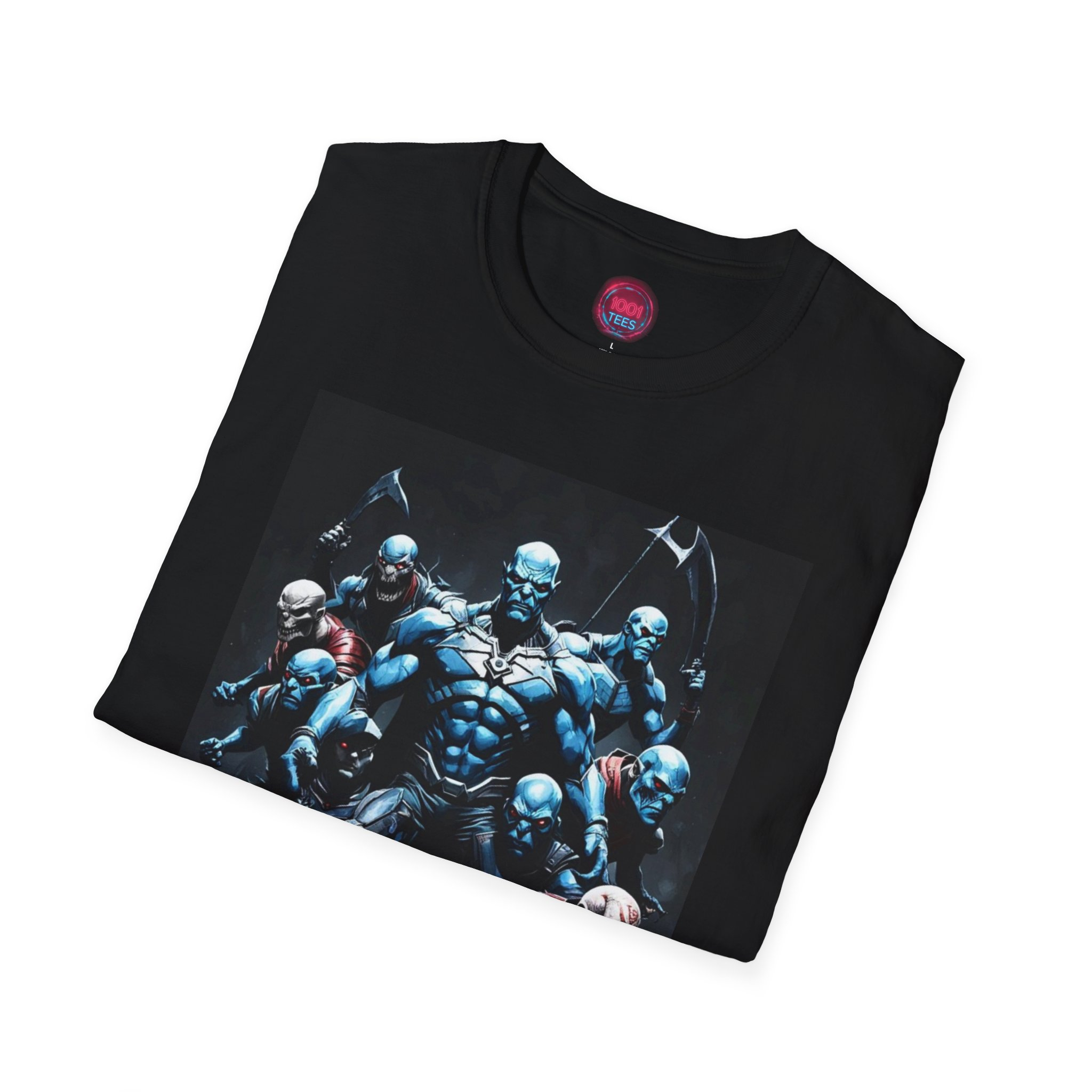 Men's Graphic Tee: Superhero Themed Softstyle T-Shirt - Image 4