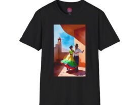 Dance-Inspired – Black Graphic Tee