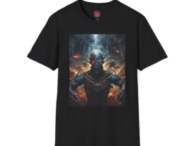 Dark Fantasy Design – Black Graphic Tee