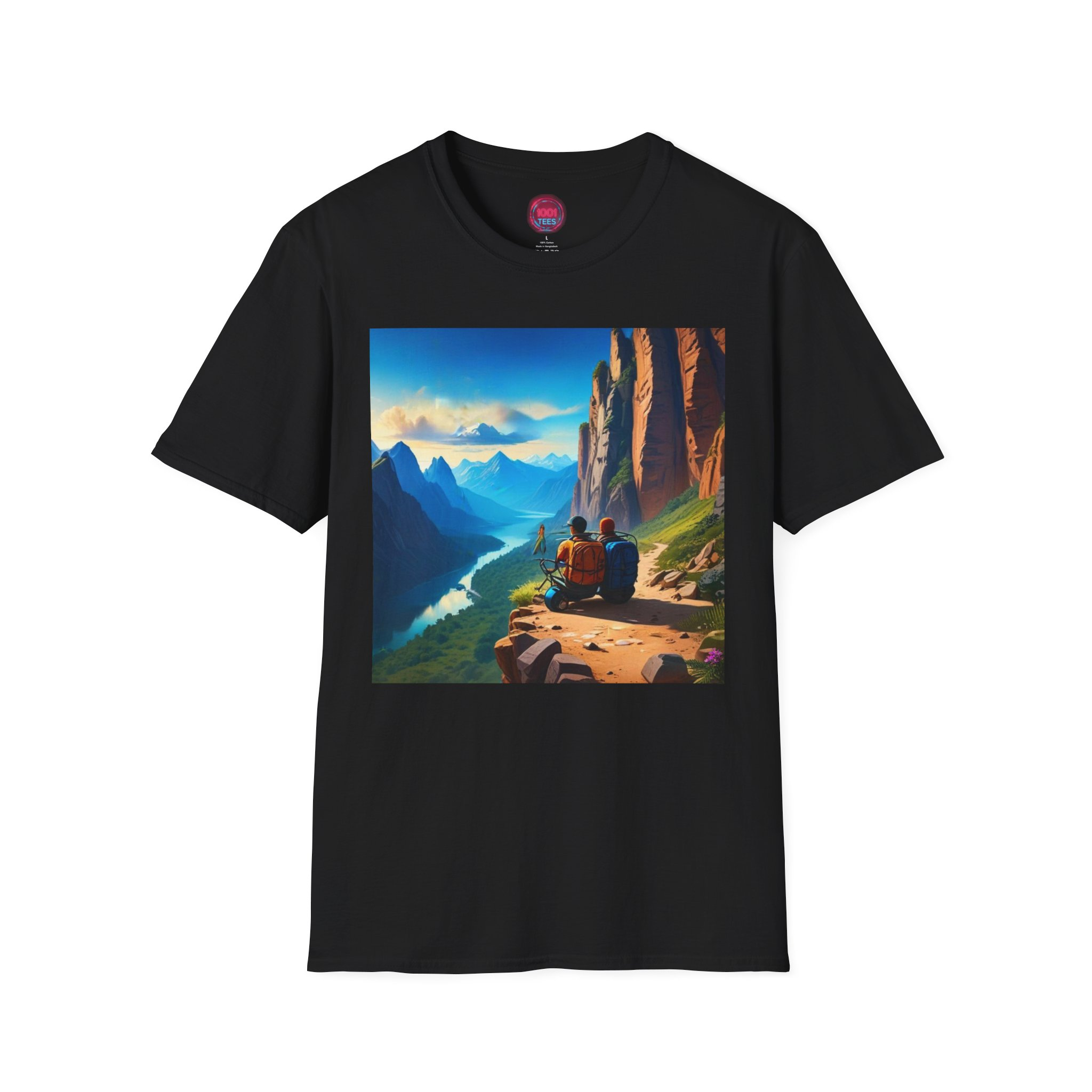 Adventure Awaits Unisex Softstyle T-Shirt